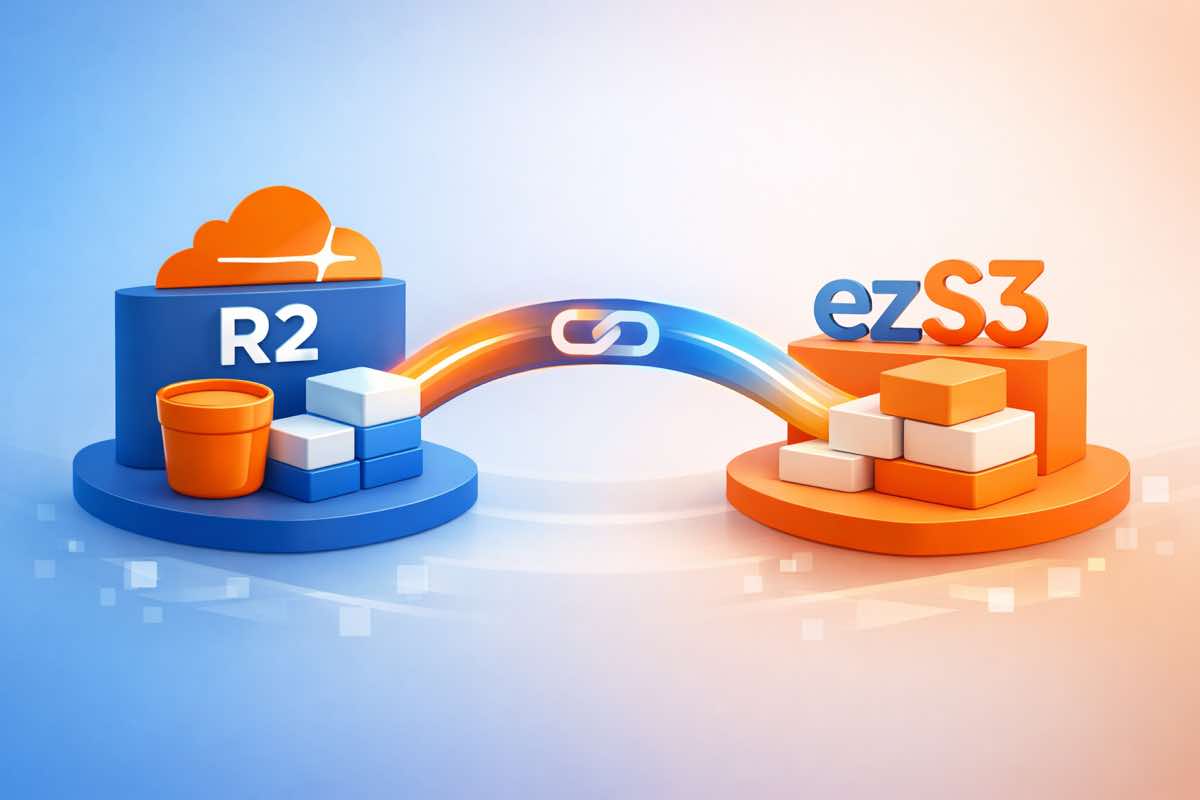 Configuring Cloudflare R2 with ezS3